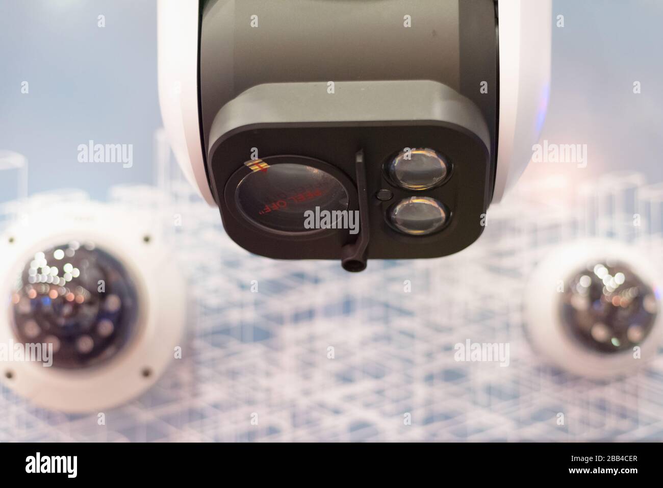 Security CCTV camera or surveillance system in office building