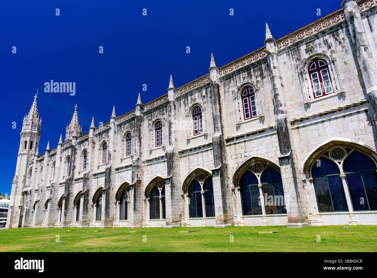 Jerónimos Monastery (Hieronymites Monastery) in Belém, Lisbon, Portugal Stock Photo