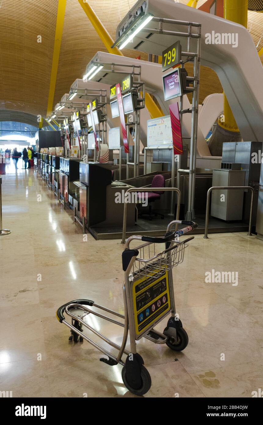 Madrid T4, Barajas, Spain Stock Photo Alamy