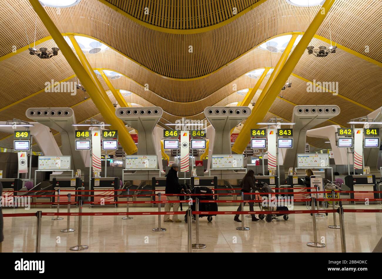 Madrid T4, Barajas, Spain Stock Photo Alamy