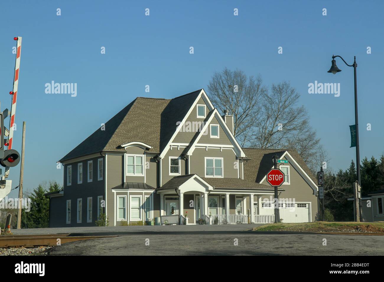 A home in Buford, Georgia, United States Stock Photo