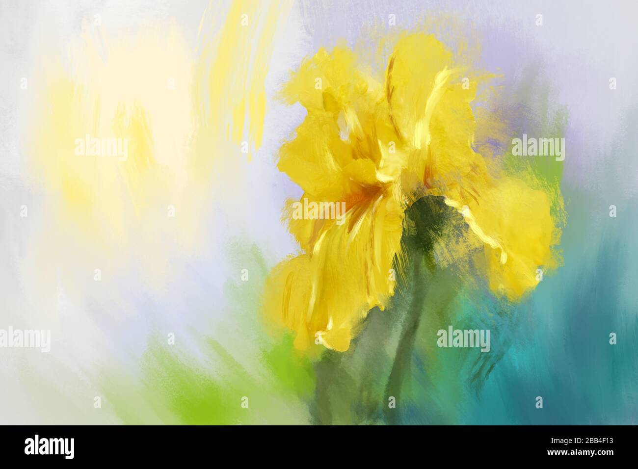 Iris Flower Art High Resolution Stock Photography And Images Alamy