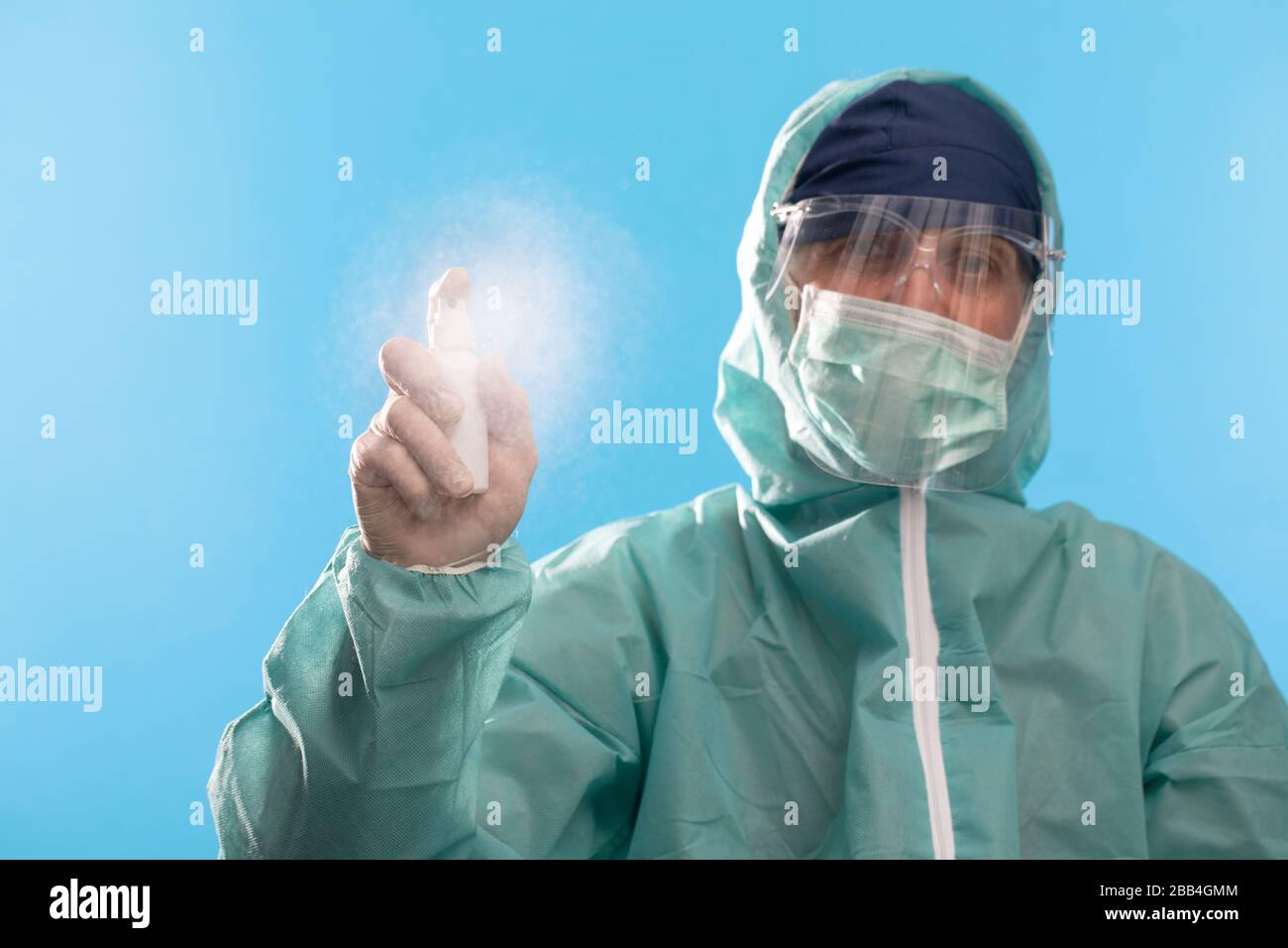 Coronavirus Quarantine. Disinfection and decontamination, conavirus pandemic Cleaning and