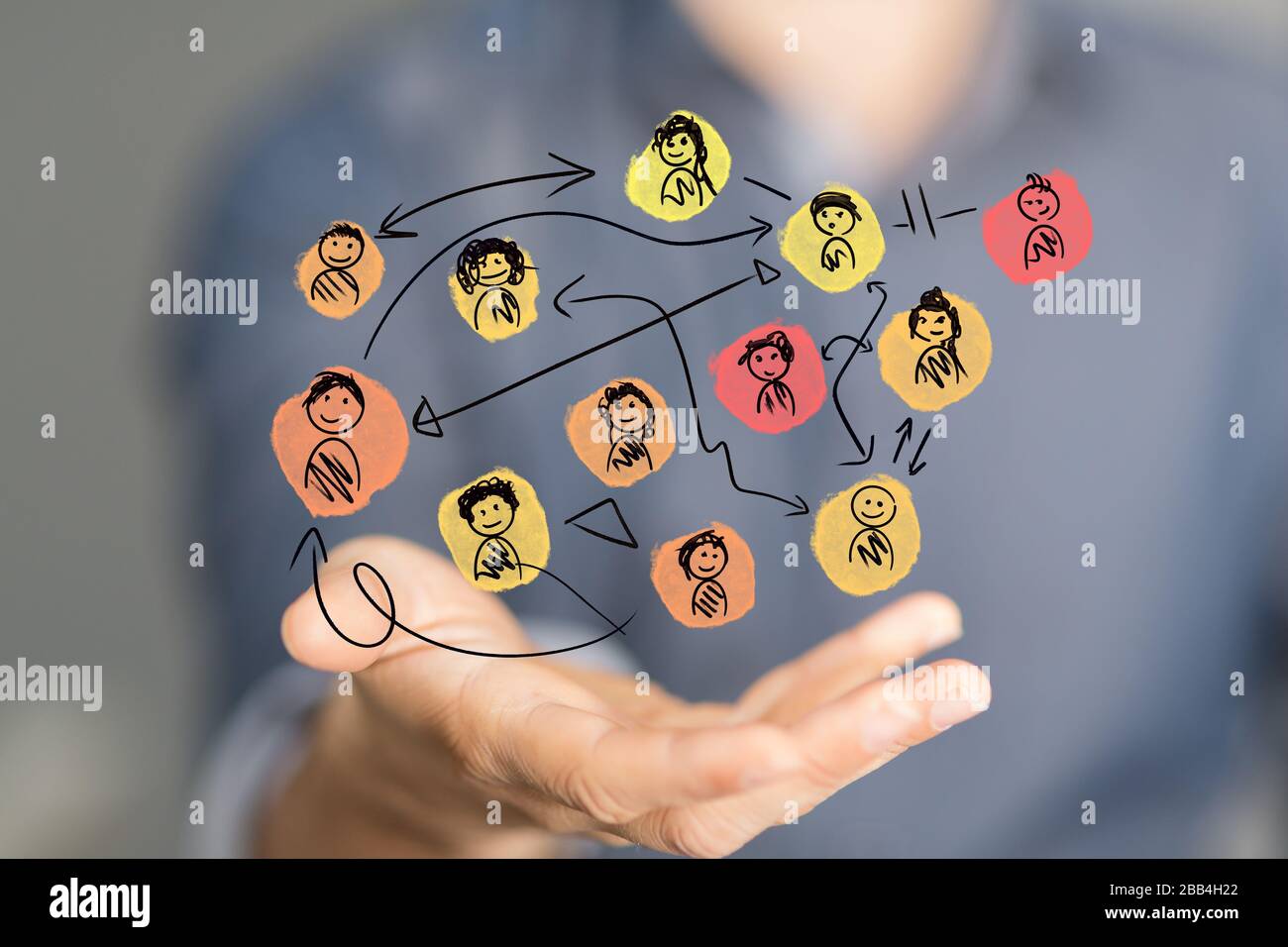 Abstract networking hi-res stock photography and images - Alamy