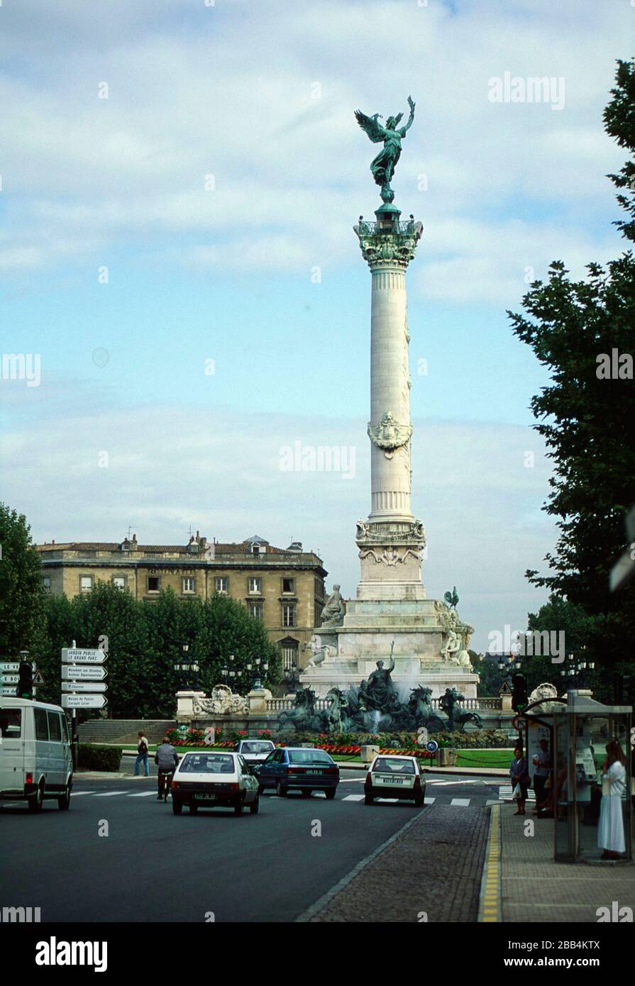 Bordeaux France in 1989 Stock Photo Alamy