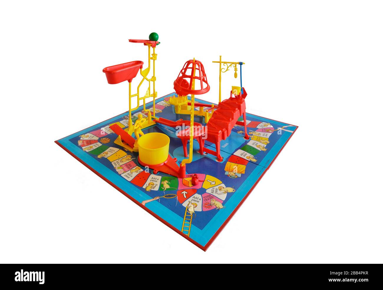 Mouse Trap Game. Mousetrap board game Stock Photo