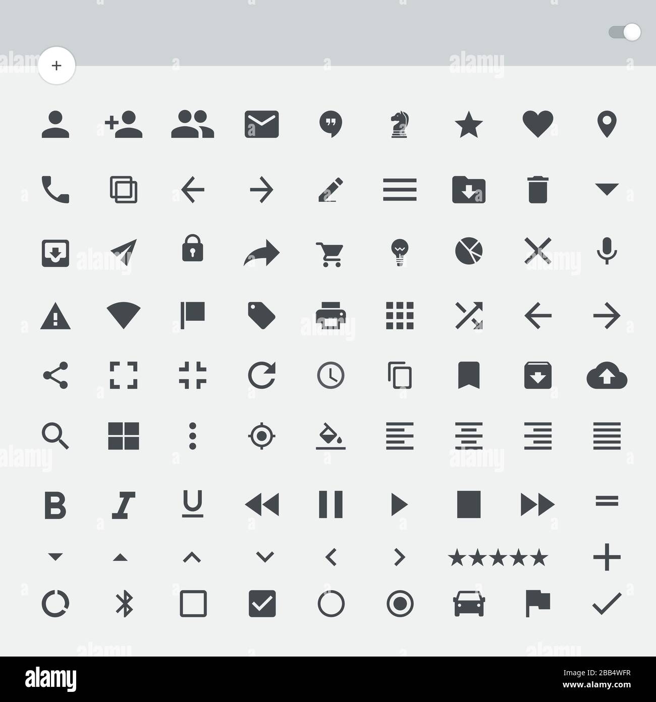 For Web and application developer icons vector pack. Сan change the ...