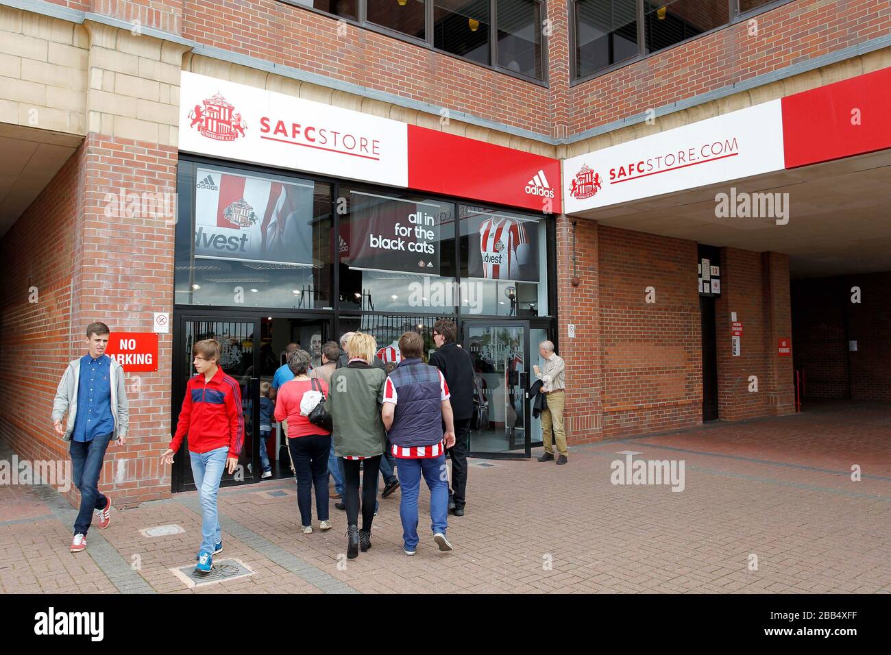 The Sunderland club shop Stock Photo - Alamy