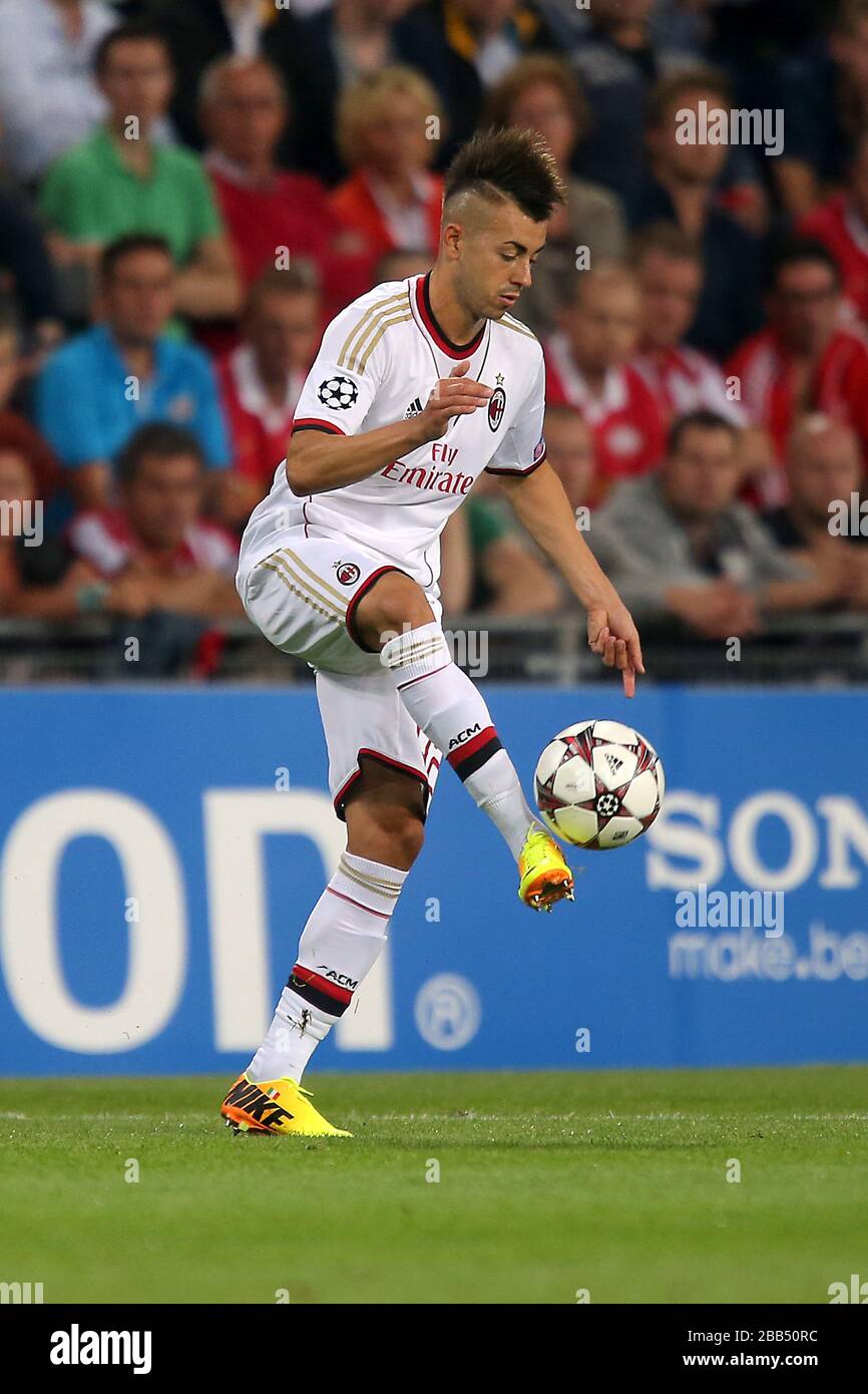 Stephan El Shaarawy, AC Milan Stock Photo - Alamy