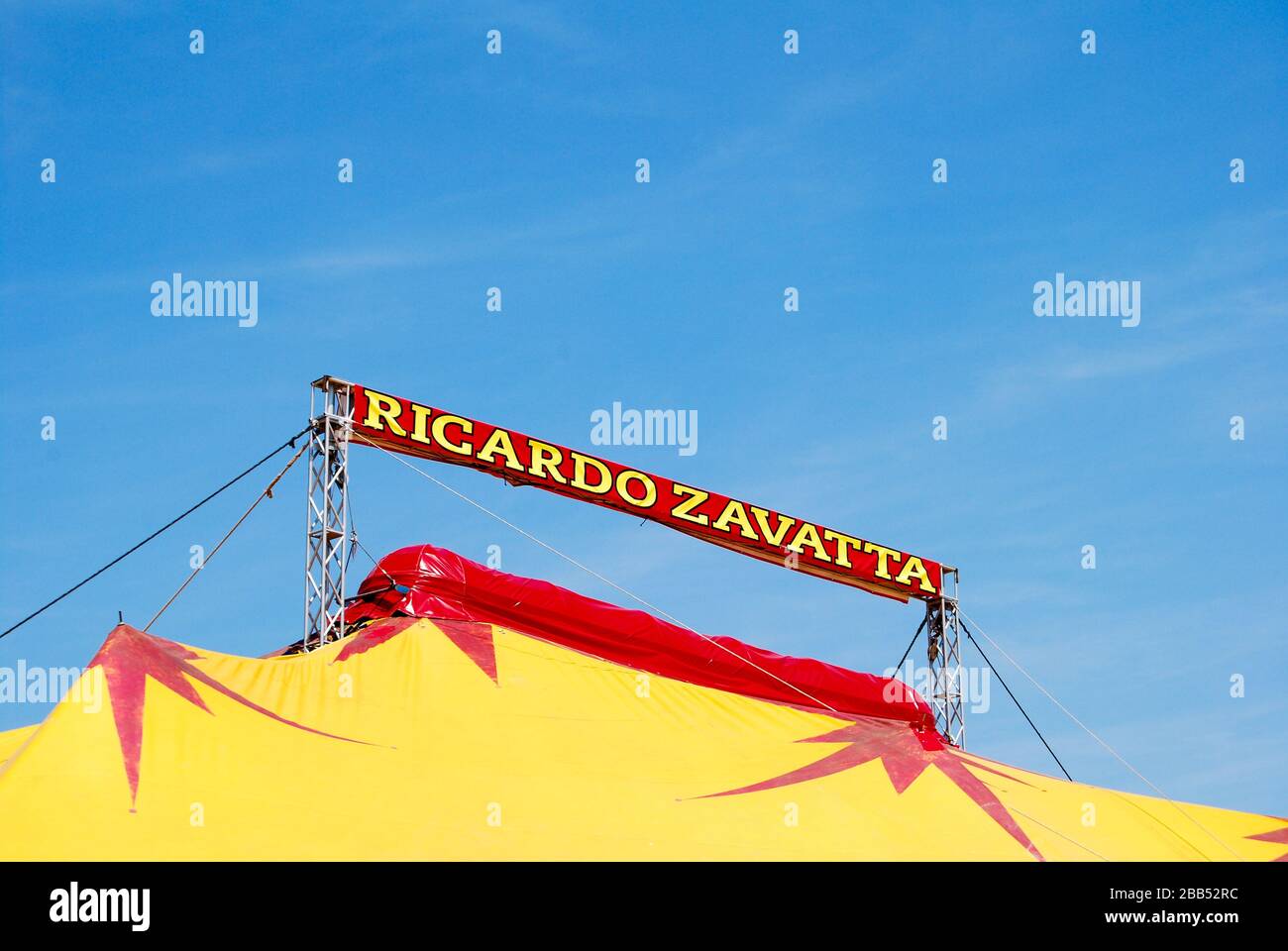 Martigues, France : Ricardo zavatta circus Stock Photo
