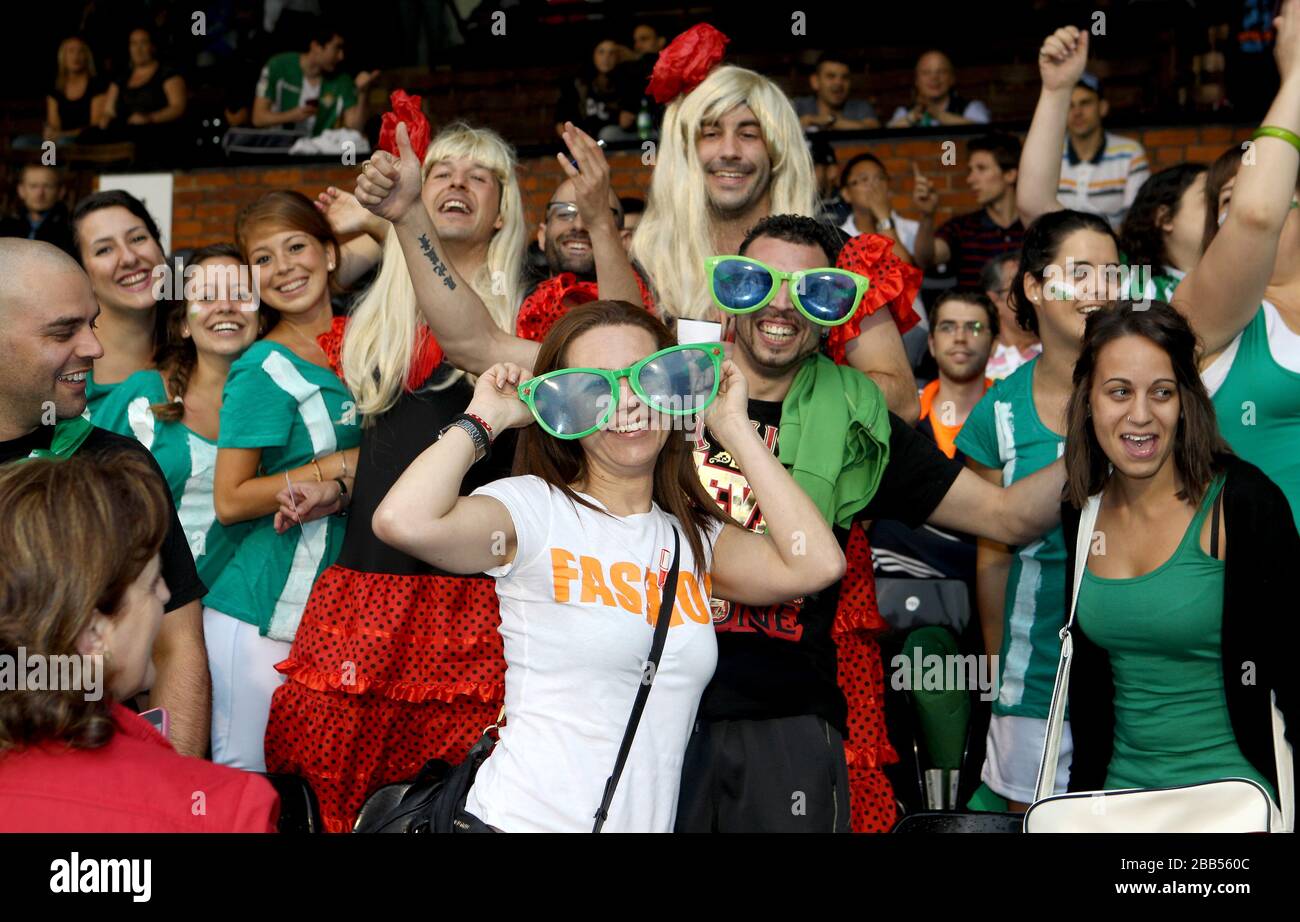 Real betis fans show their support hires stock photography and images Alamy