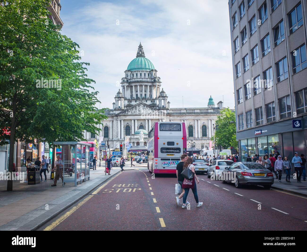High Street Belfast High Resolution Stock Photography and Images Alamy
