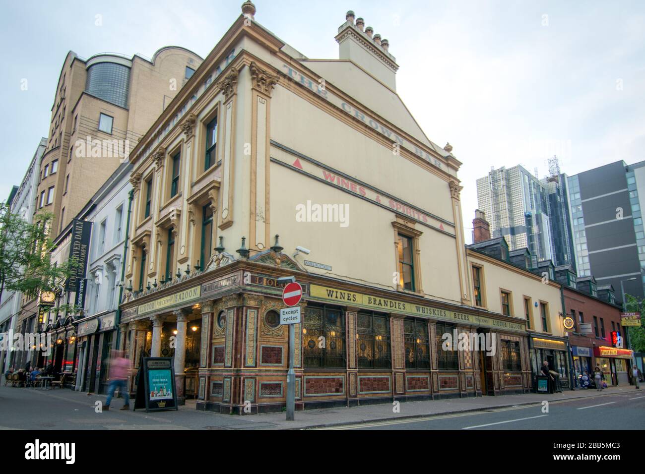 BELFAST, NORTHERN IRELAND Traditional and very old local pubs in