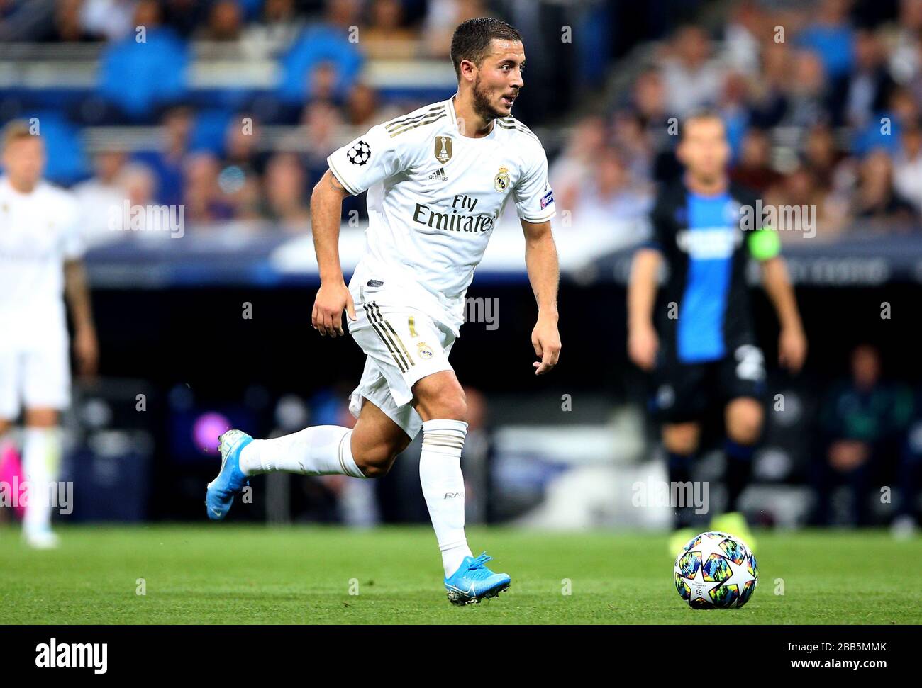 Real Madrid's Eden Hazard in action Stock Photo - Alamy