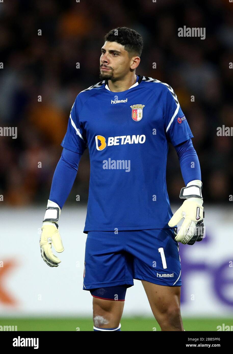 SC Braga goalkeeper Matheus Stock Photo - Alamy