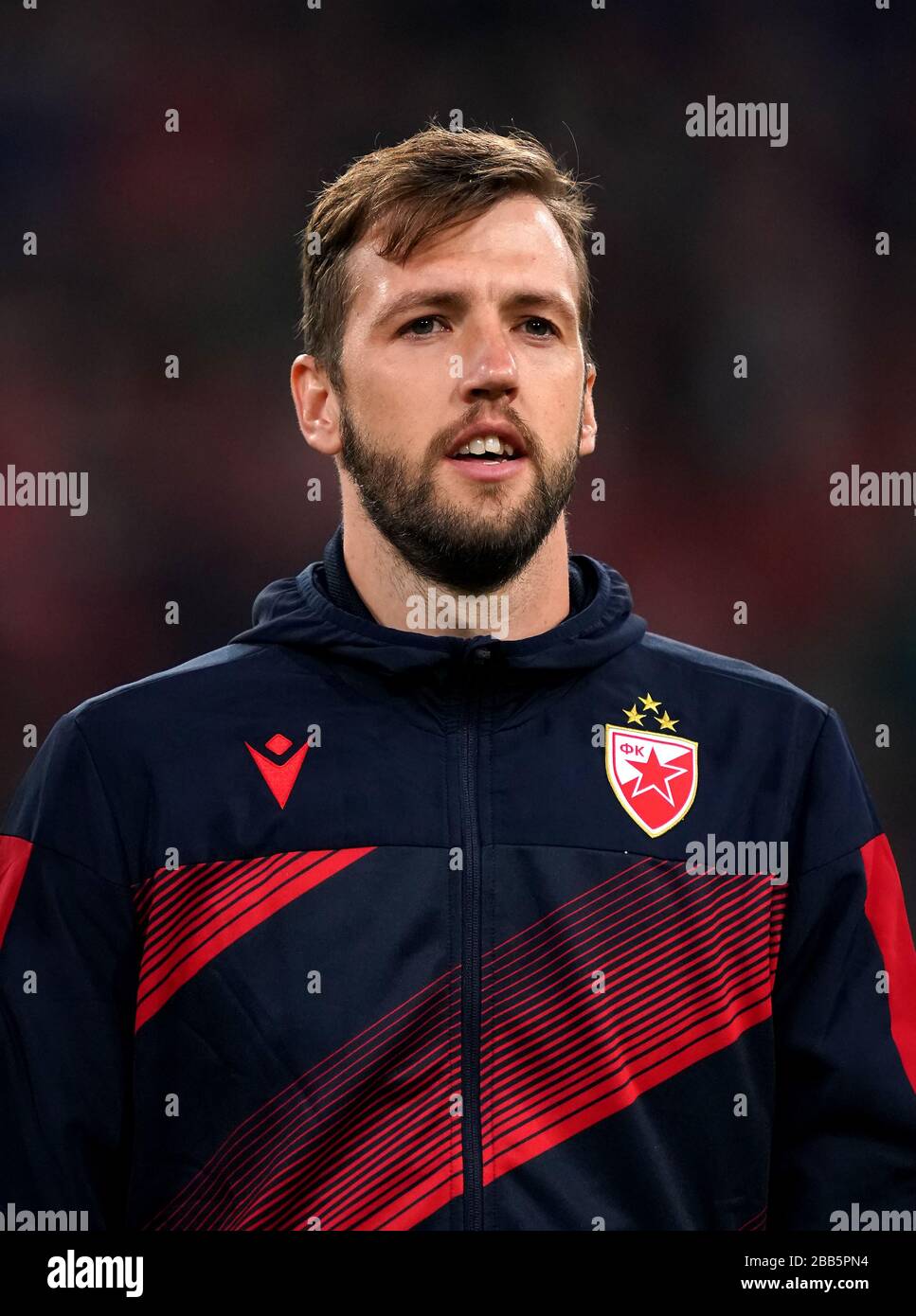 Nemanja Milunovic, Red Star Belgrade Stock Photo Alamy