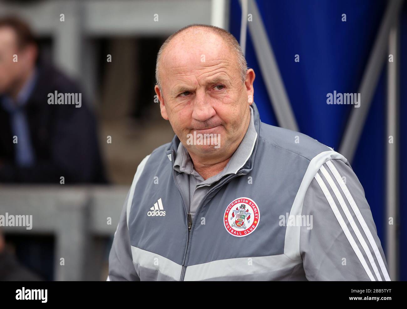 Accrington Stanley manager John Coleman Stock Photo Alamy