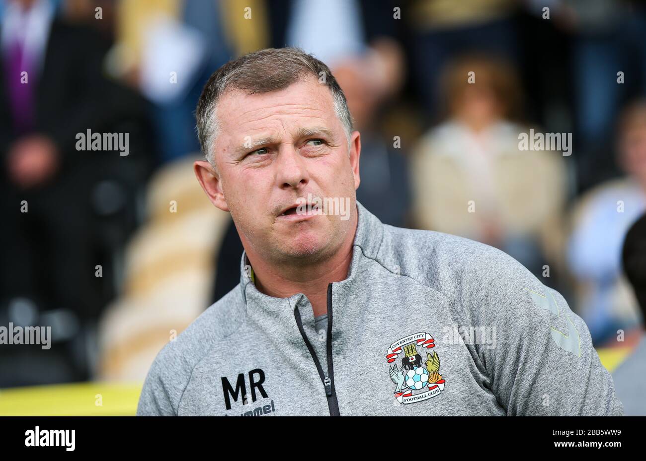 Coventry City manager Mark Robins Stock Photo Alamy