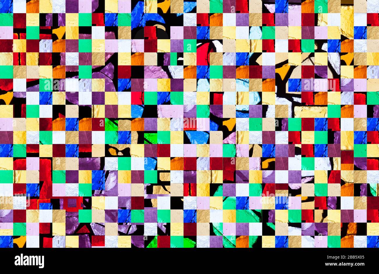 Mosaic  Background Stock Photo