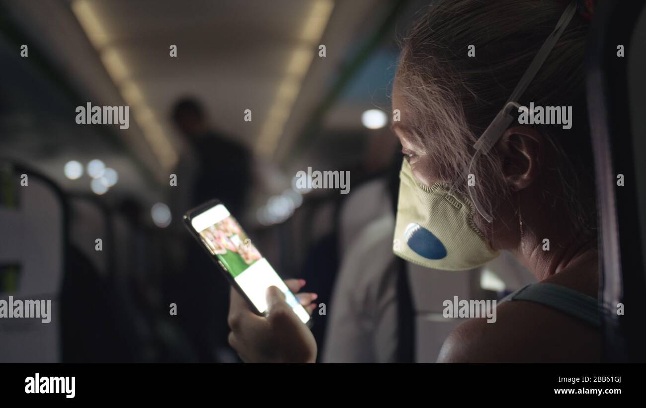 Oxygen Mask Plane High Resolution Stock Photography and Images Alamy