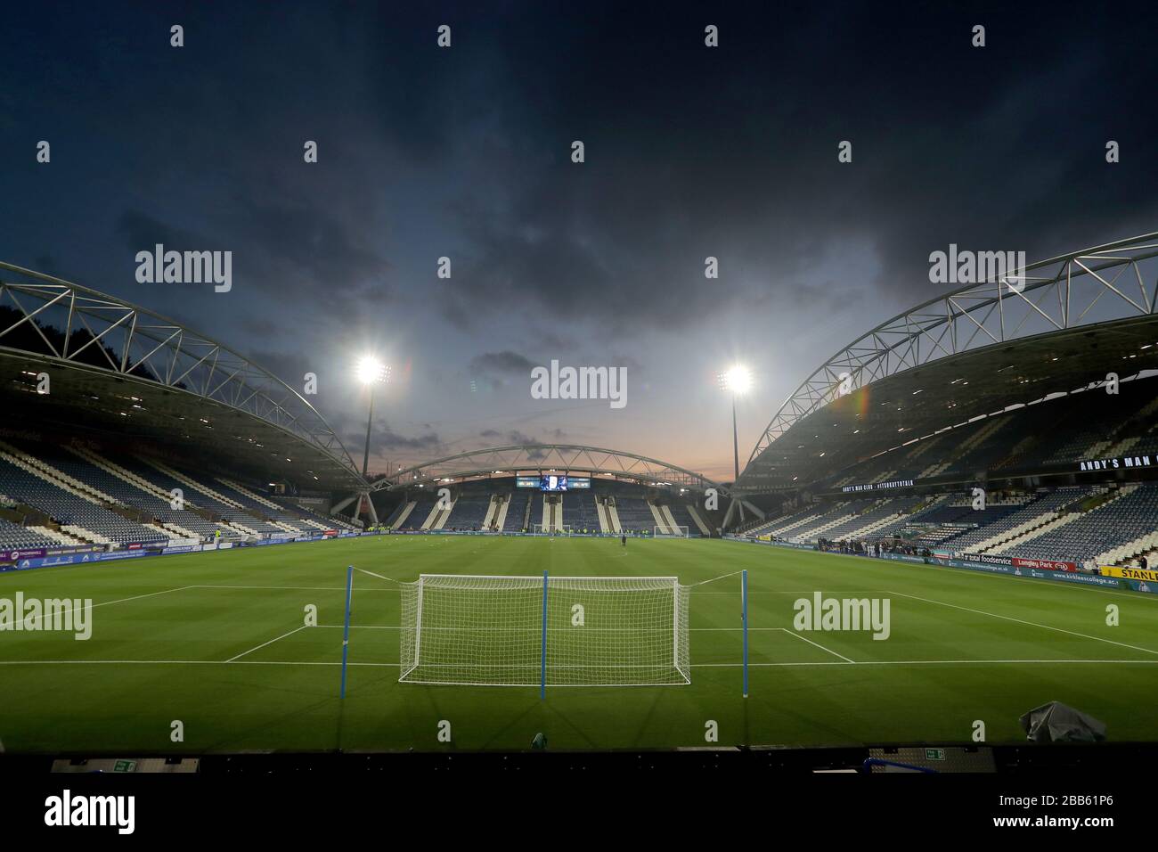 General view of Huddersfield Town's John Smith's stadium before the ...