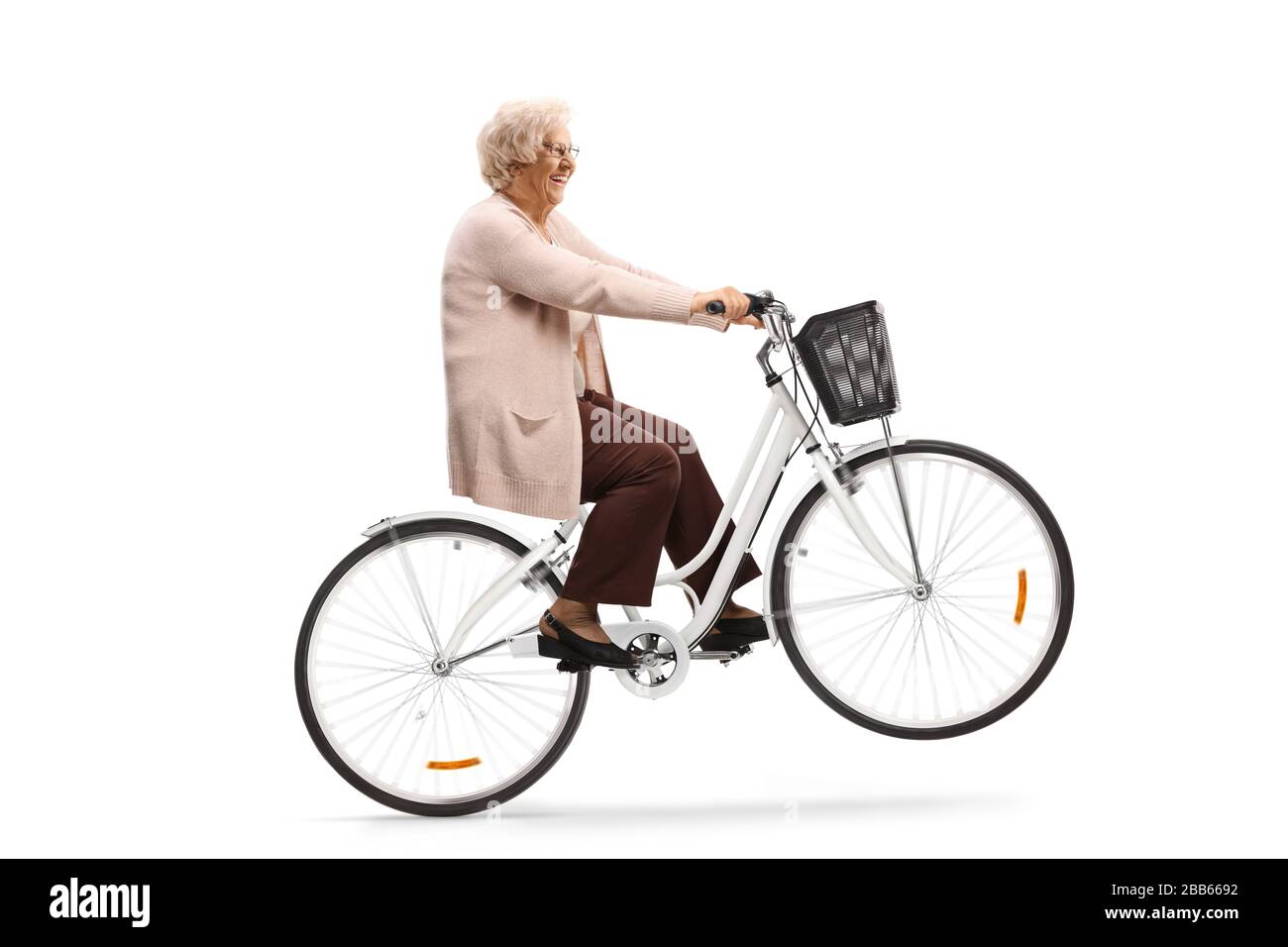 bicycle for elderly woman