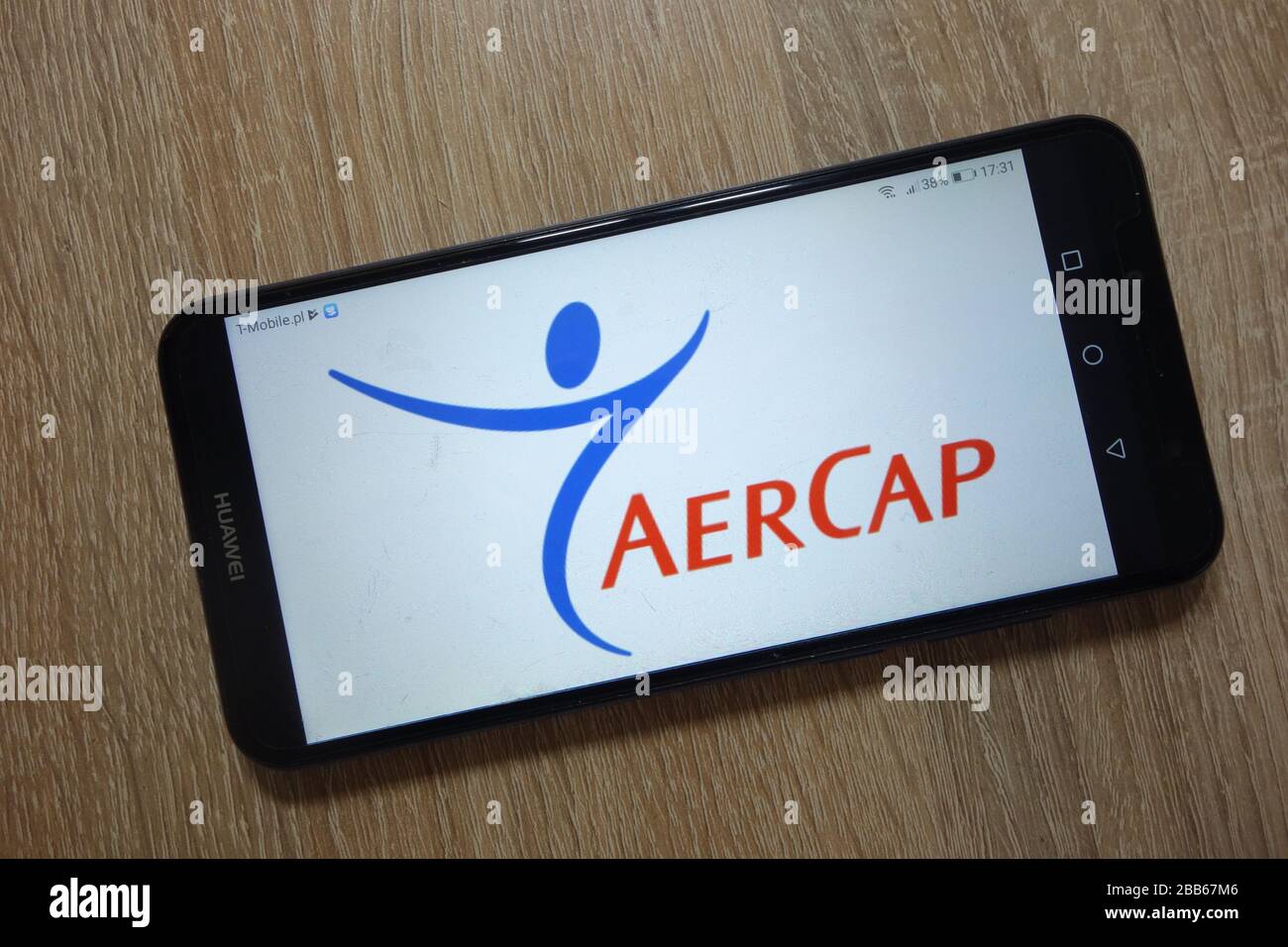 AerCap logo displayed on smartphone Stock Photo