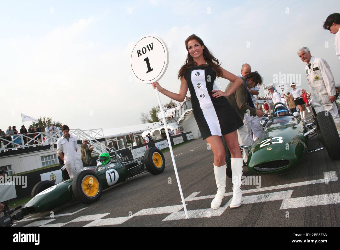 Goodwood Grid Girls High Resolution Stock Photography and Images - Alamy