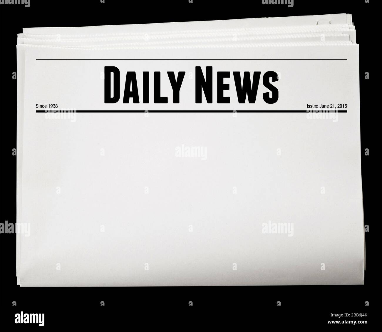 Daily Newspaper Blank Template Isolated With Clipping Path Stock Photo Alamy Daily Newspaper Blank Template Isolated With Clipping Path Stock Photo Alamy