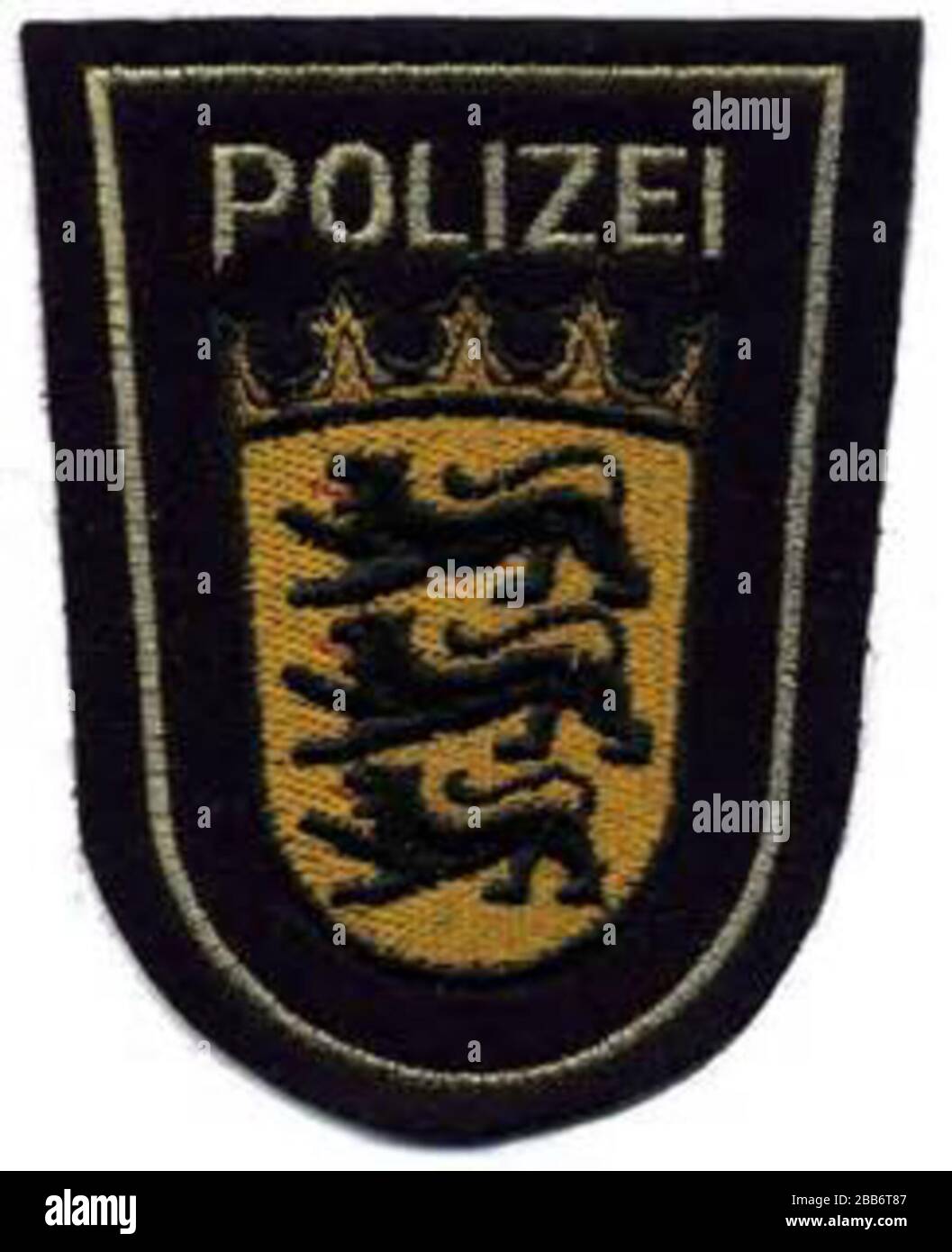 Polizei Abzeichen Polizeihubschrauberstaffel BERLIN Helicopter Patch PHuSt black 