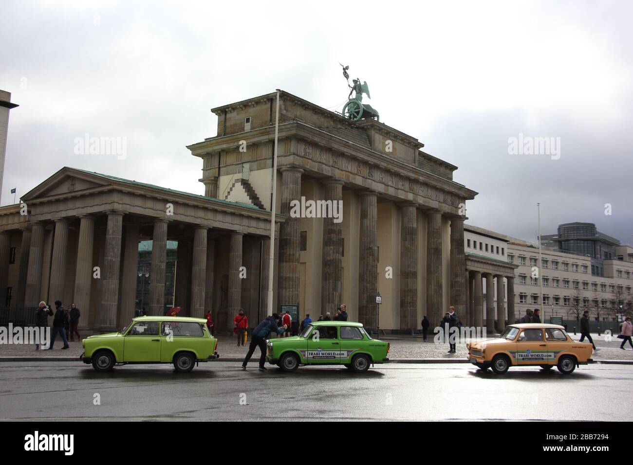 Scene in Berlin Germany Stock Photo - Alamy