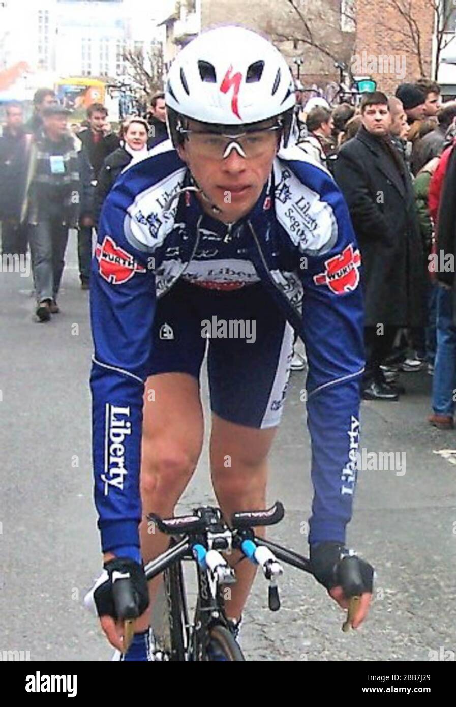 Andrey Kashechkin  of Liberty Seguros during the Paris - Nice 2006, Prologue cycling race, Issy-les-Moulineaux(4,8 Km) on March 05, 2006 in Issy-les-Moulineaux, France - Photo Laurent Lairys / DPPI Stock Photo