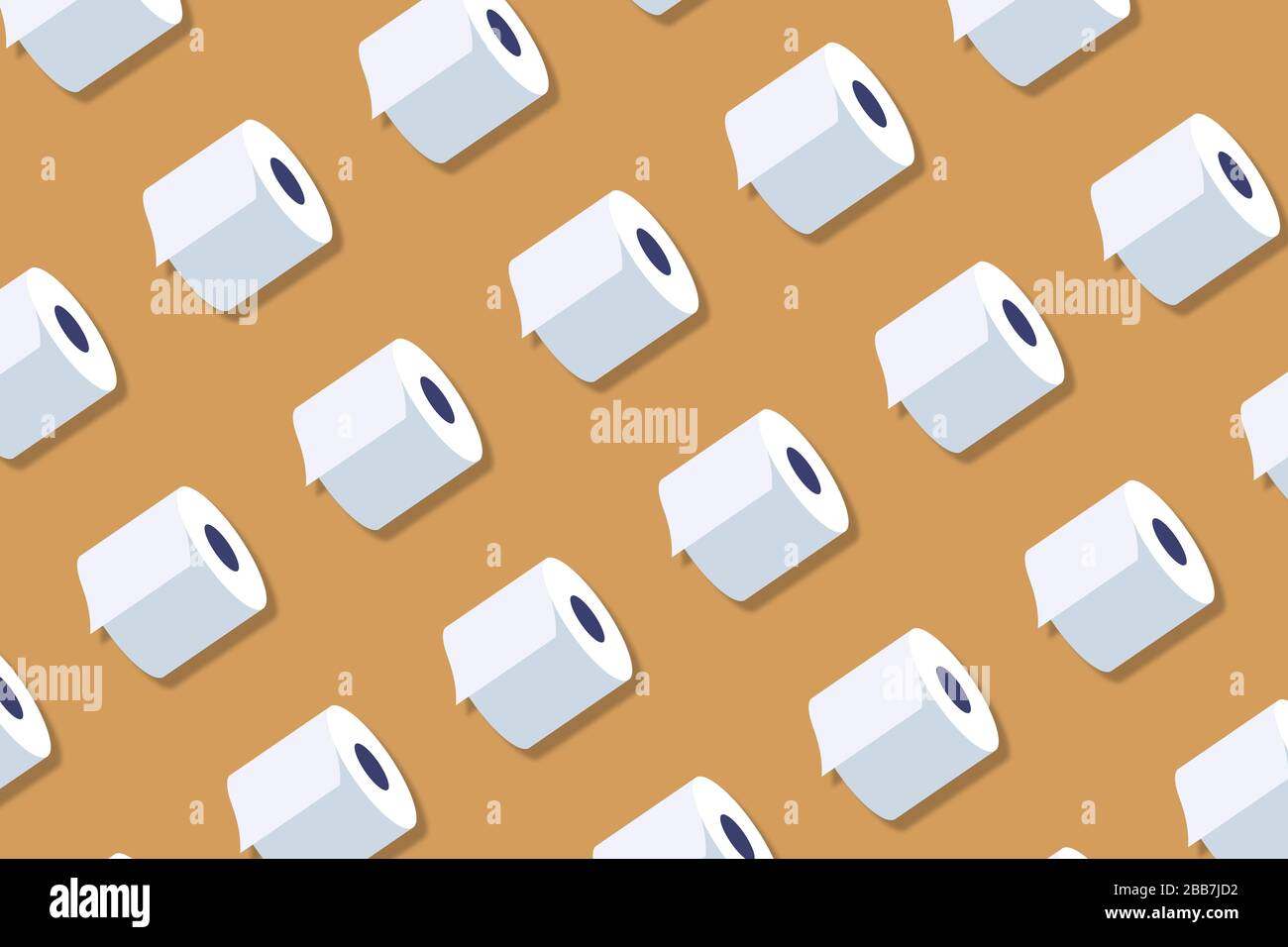 A roll of toilet paper is portrayed as a simple drawing Stock Photo Alamy