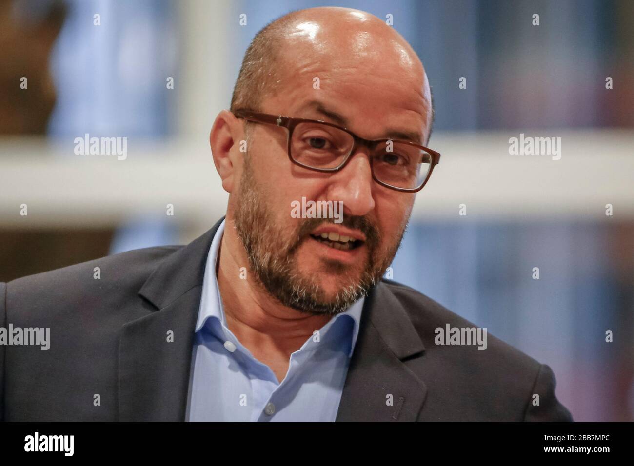 Utrecht, Netherlands. 30th Mar, 2020. UTRECHT, 30-03-2020, Provinciehuis Dutchnews, press time of all national security regions, Ahmed Marcouch Credit: Pro Shots/Alamy Live News Stock Photo