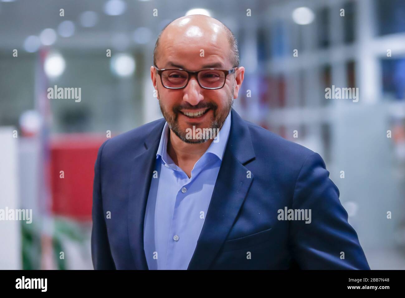 Utrecht, Netherlands. 30th Mar, 2020. UTRECHT, 30-03-2020, Provinciehuis Dutchnews, press time of all national security regions, Ahmed Marcouch Credit: Pro Shots/Alamy Live News Stock Photo
