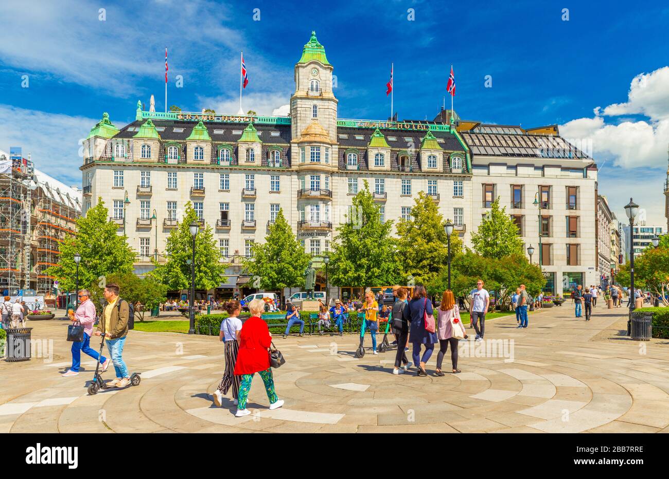 Oslo norway grand architecture hi-res stock photography and images - Alamy