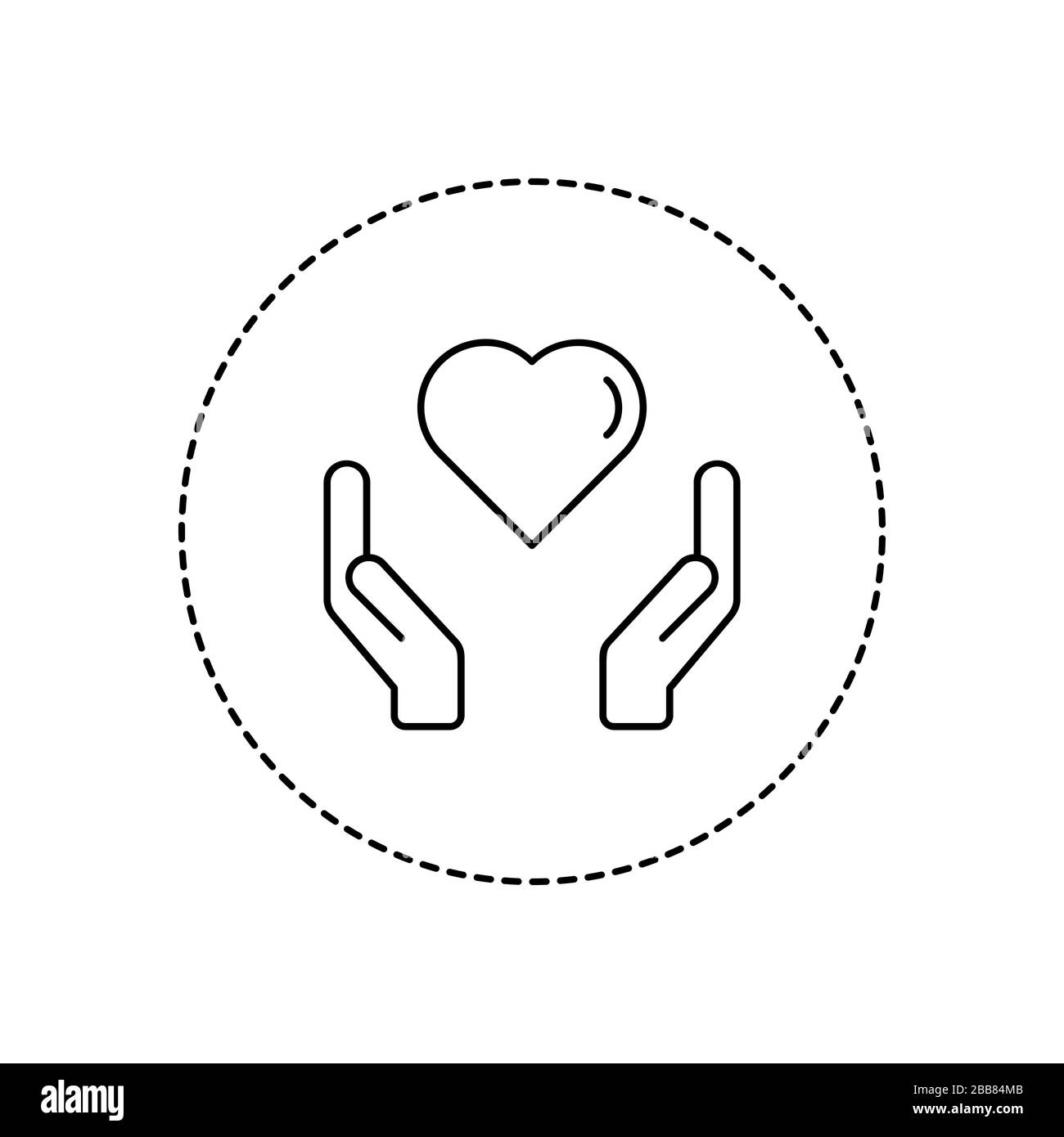 Hands Black Circle High Resolution Stock Photography And Images Alamy