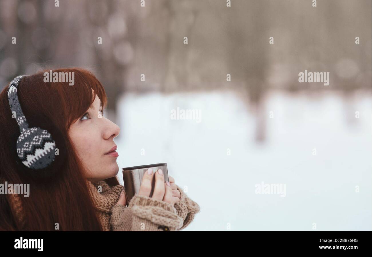 Girl with ear muffs hires stock photography and images Alamy