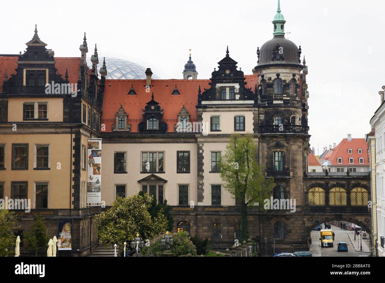 Residenzschloss Dresden Stock Photo