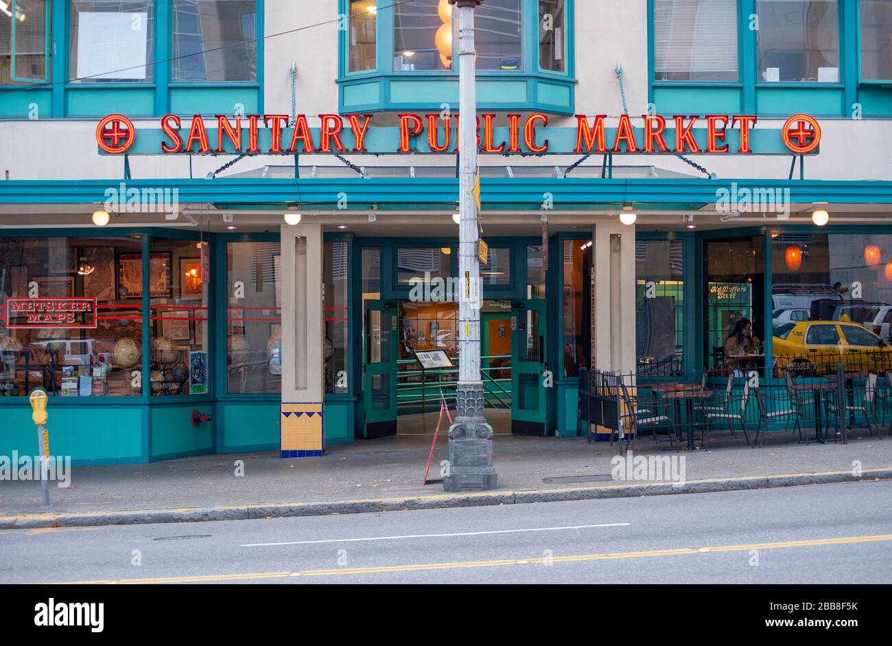 Sanitary Public Market in Seattle Washington Stock Photo Alamy