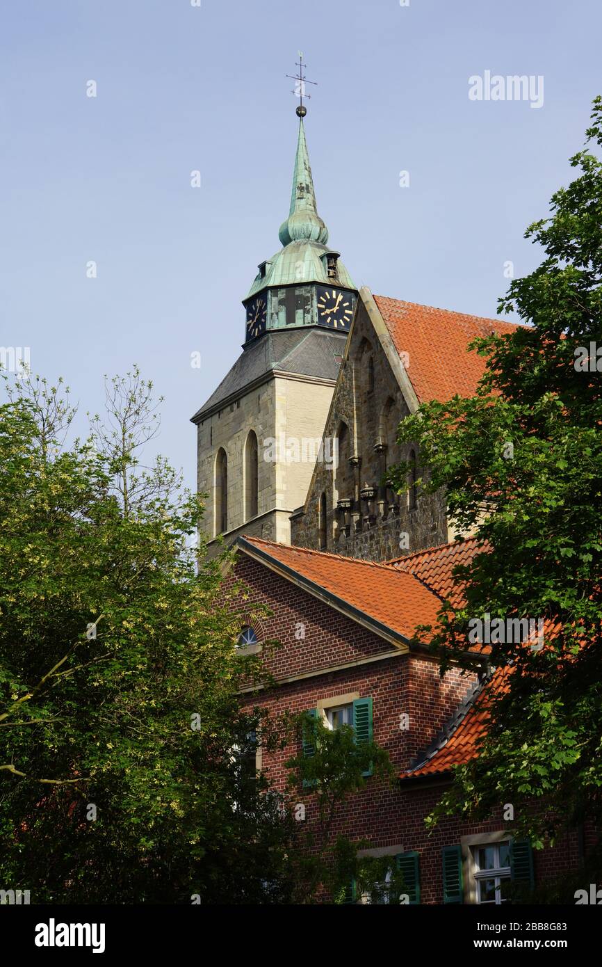Sankt Martinus-Kirche Greven, Nordrhein-Westfalen, Deutschland Stock Photo
