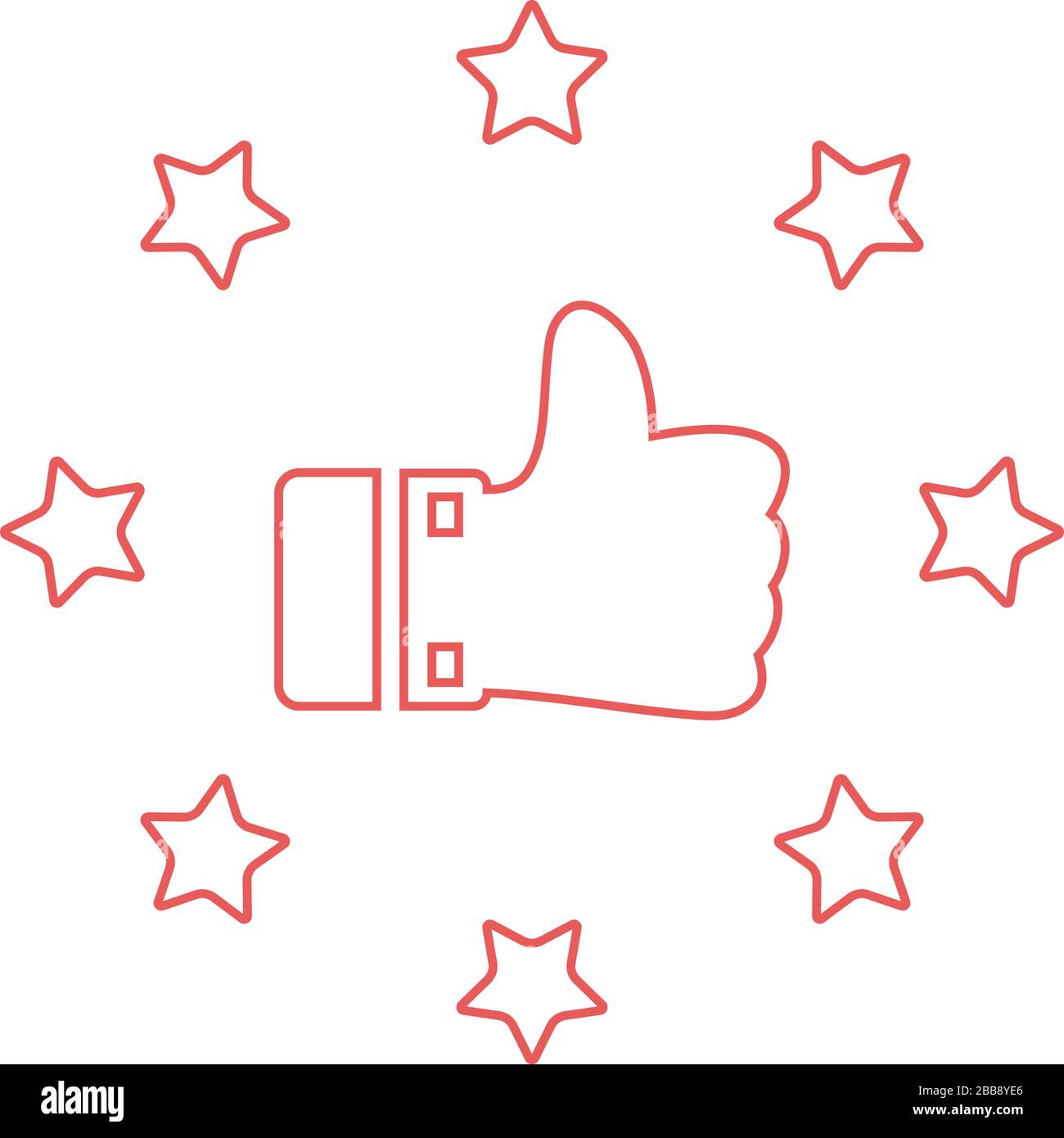 Review, feedback, rating icon design for commercial, print media, web ...