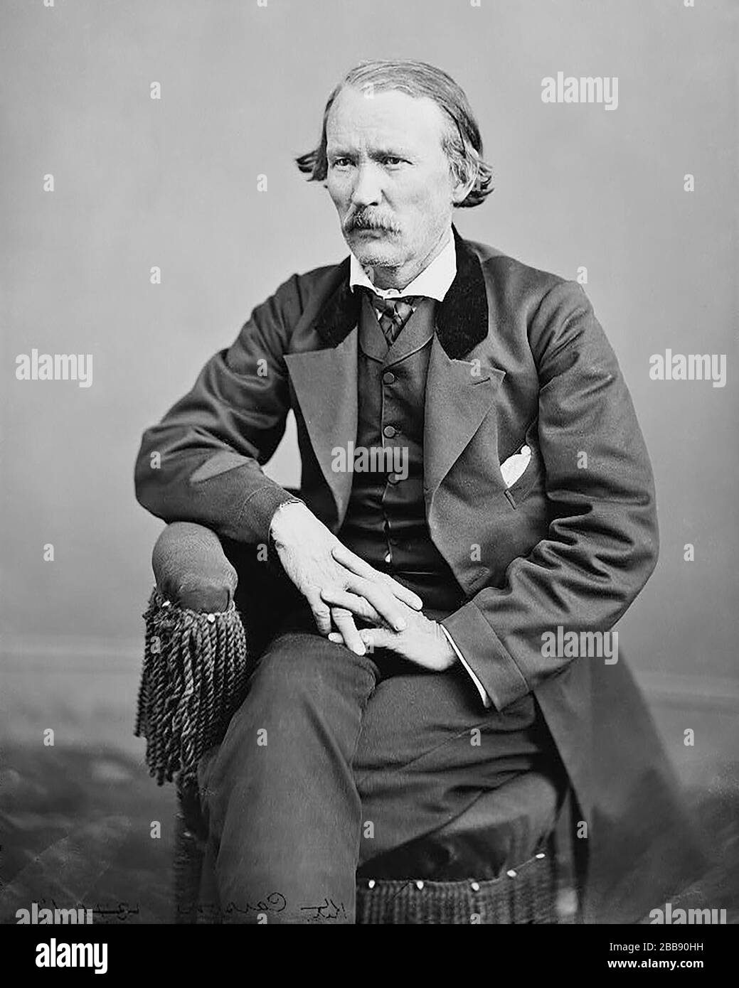 KIT CARSON (1809-1868) American soldier and frontiersman in 1868 Stock Photo