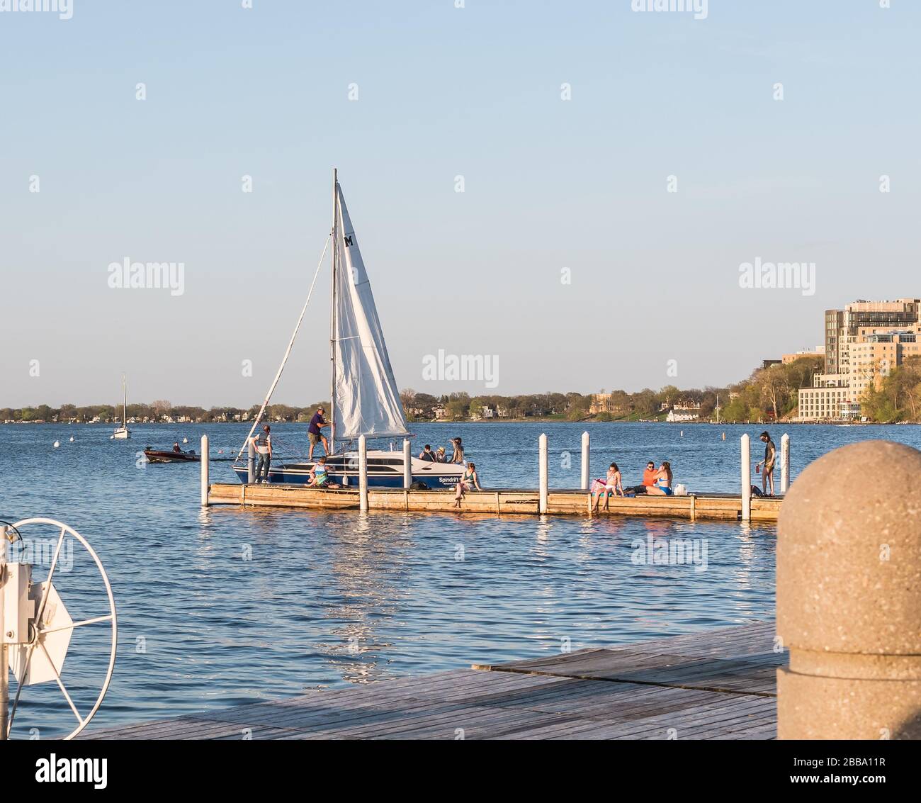 Madison wisconsin sailing hires stock photography and images Alamy