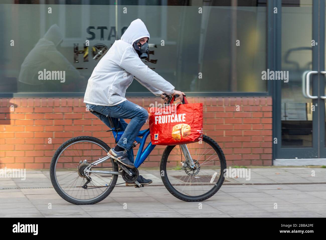 bicycle shopping bag