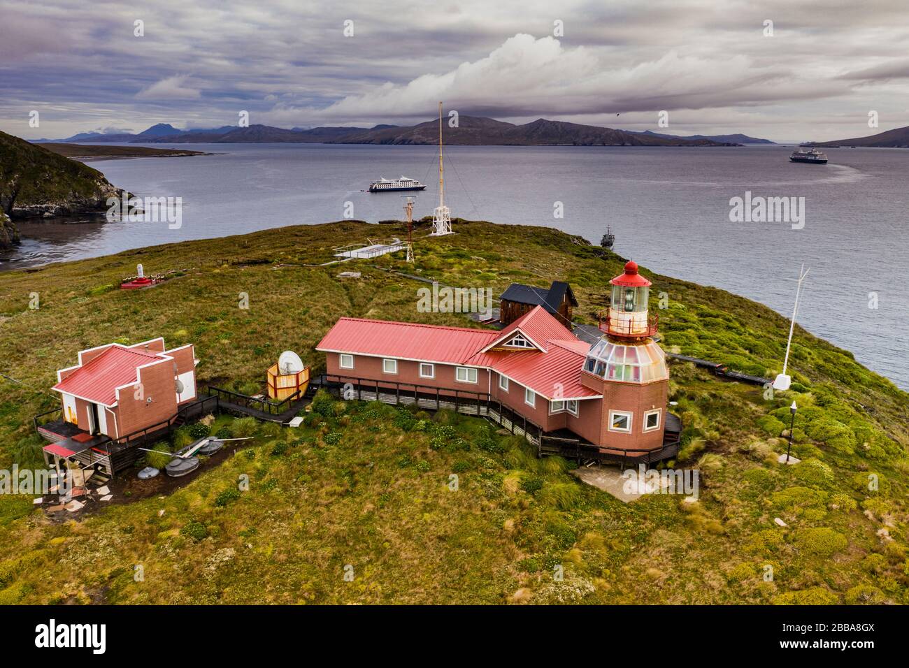 Chile, Patagonia - Cape Horn. The Lighthouse Stock Photo - Alamy