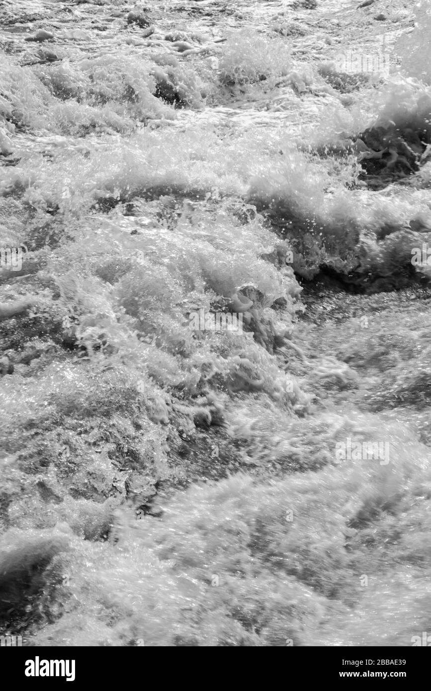 raging waters Stock Photo