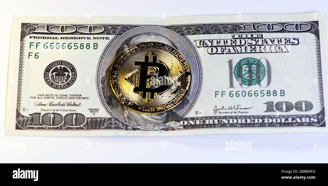Bitcoin dollars hi-res stock photography and images - Page 2 - Alamy