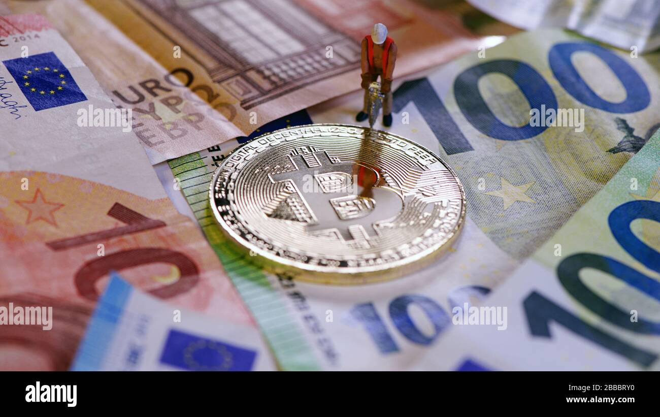 Euro bitcoin exchange rate hi-res stock photography and images - Page 2 -  Alamy