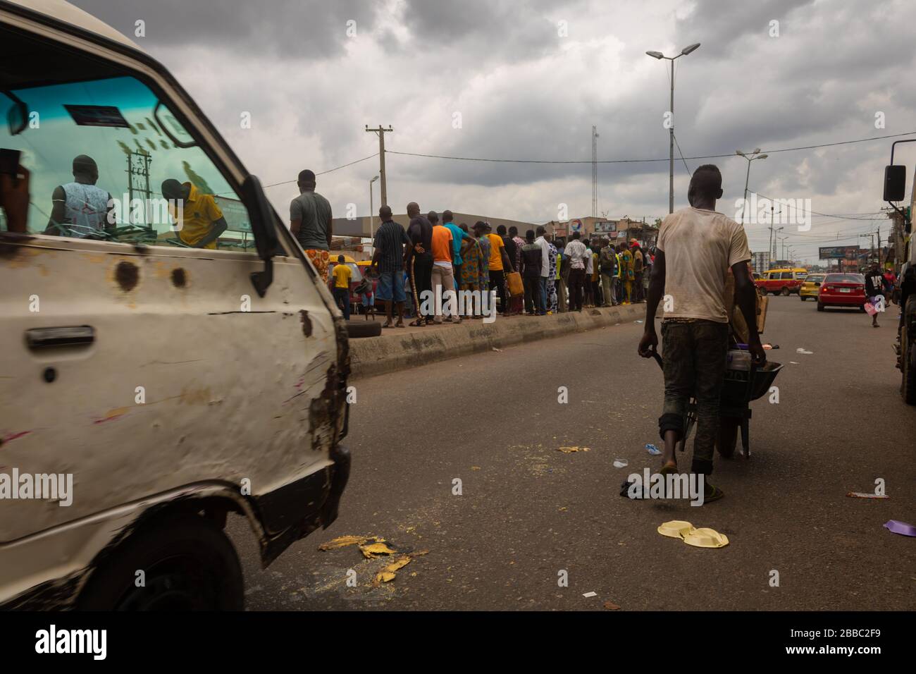 New Benin Market in Benin City, Edo State, Nigeria, West Africa Stock Photo Alamy